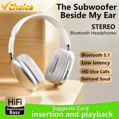 9 Wireless Bluetooth 5.3 Headphones with RGB LED | Deep Bass Headphones